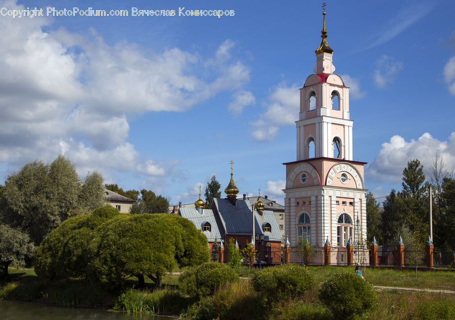 Architecture, Church, Worship, Bell Tower, Clock Tower, Tower, Housing