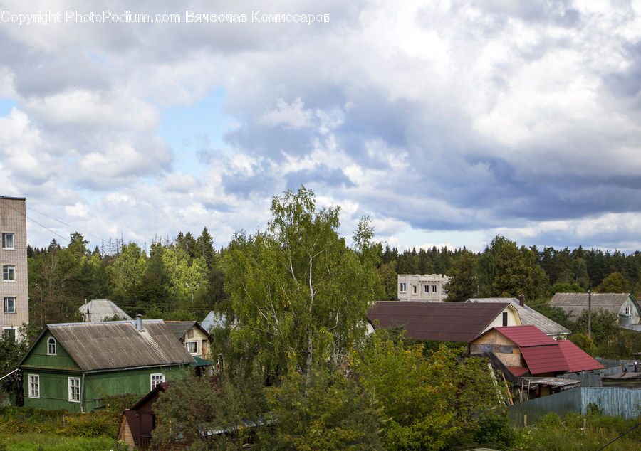 Building, Cottage, Housing, Villa, Forest, Vegetation, Countryside