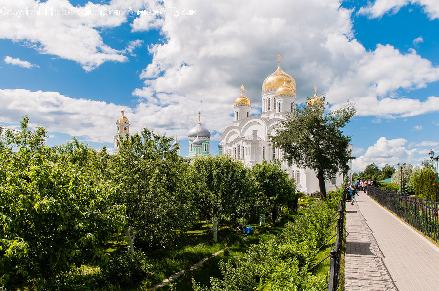 Boardwalk, Deck, Path, Sidewalk, Walkway, Architecture, Dome