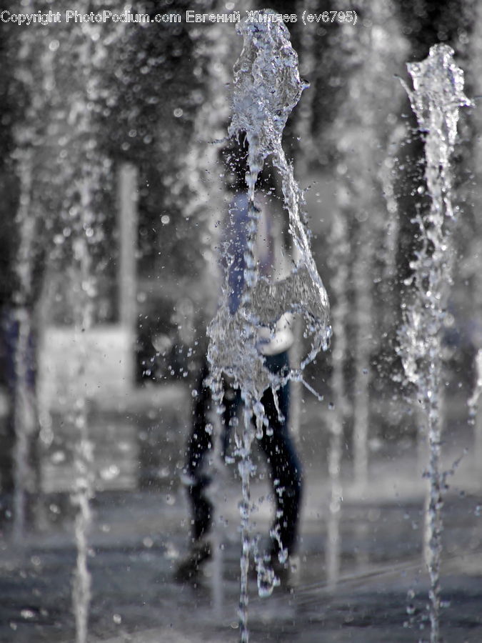 Fountain, Water
