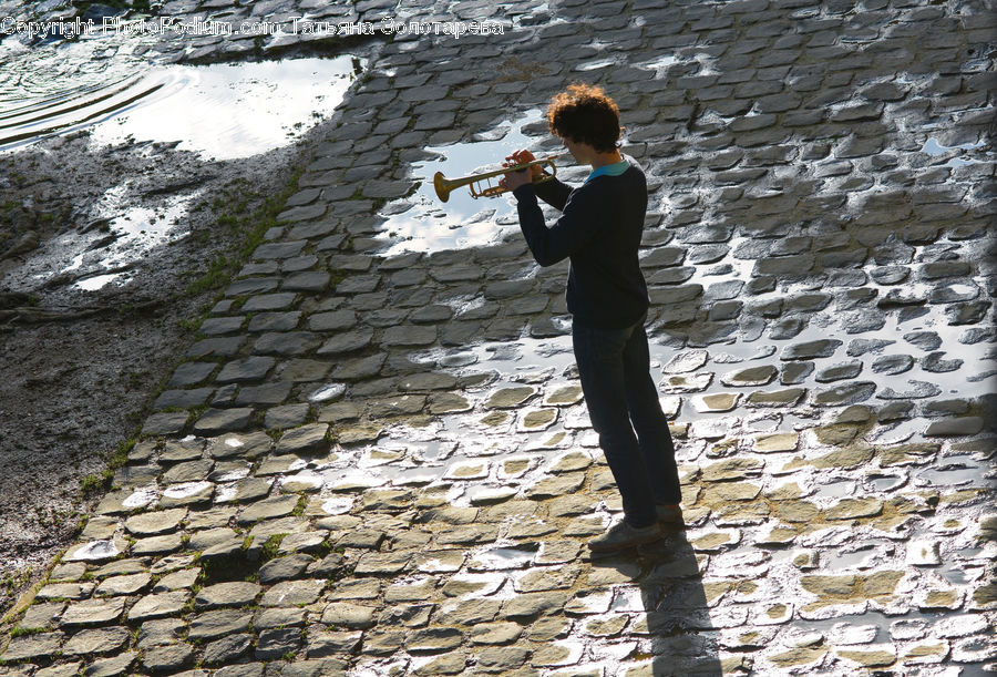 People, Person, Human, Brass Section, Horn, Musical Instrument, Trumpet