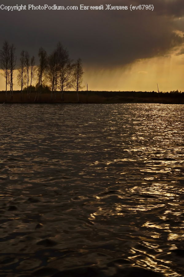 Flood, Outdoors, Sea, Water, Landscape, Nature, Scenery