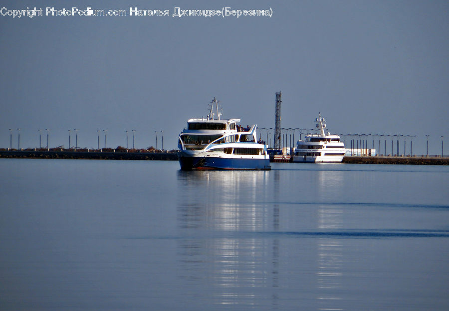 Cruise Ship, Ferry, Freighter, Ship, Tanker, Vessel, Boat