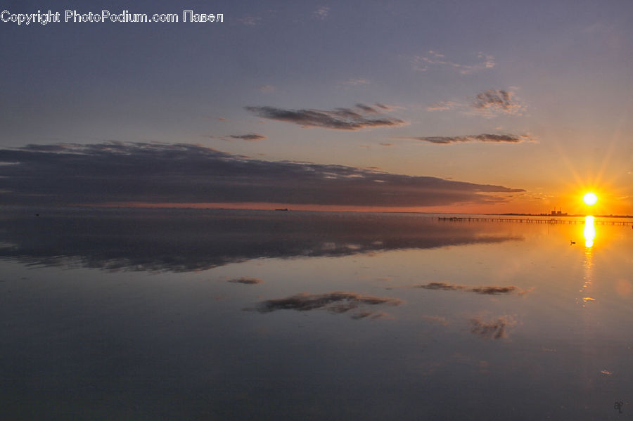 Dawn, Dusk, Sky, Sunrise, Sunset, Outdoors, Sun