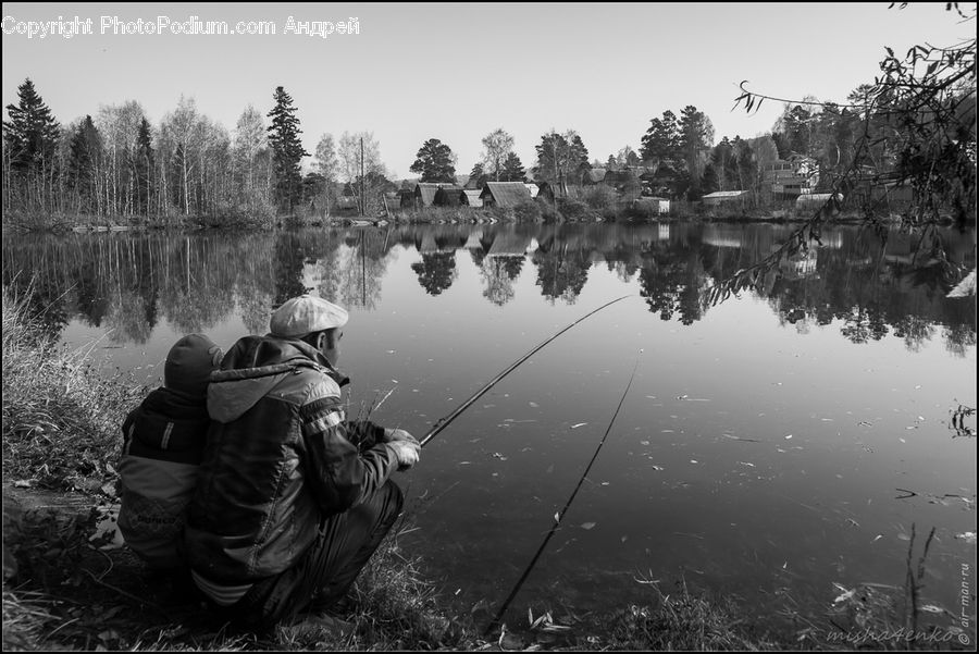 People, Person, Human, Fishing, Outdoors, Forest, Vegetation
