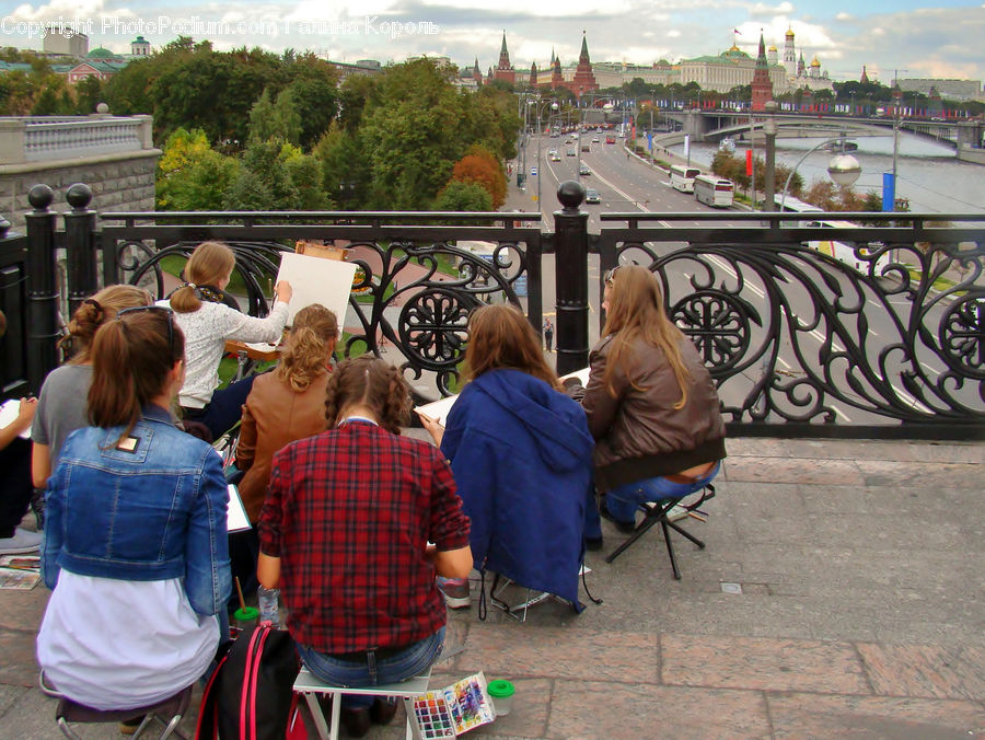 Human, People, Person, Bench, Chair, Furniture, Blonde