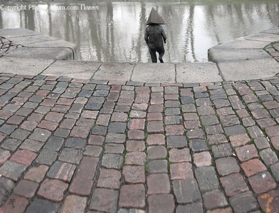 Brick, Boardwalk, Path, Pavement, Sidewalk, Walkway, Flagstone