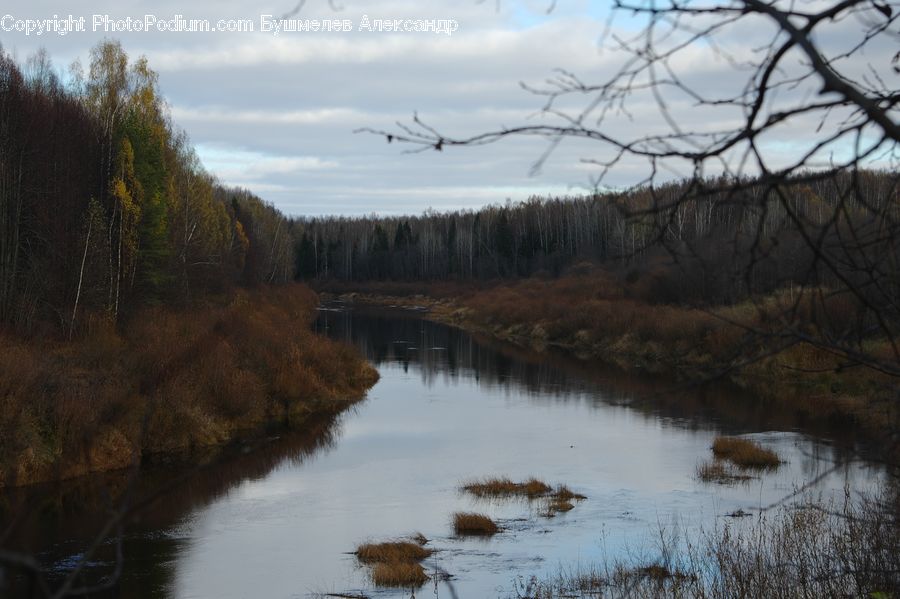 Outdoors, River, Water, Ditch, Creek