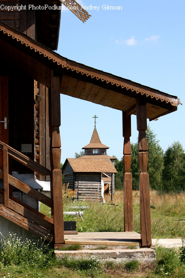 Patio, Pergola, Porch, Gazebo, Architecture, Church, Worship