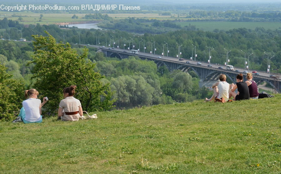 People, Person, Human, Train, Vehicle, Outdoors, Landscape