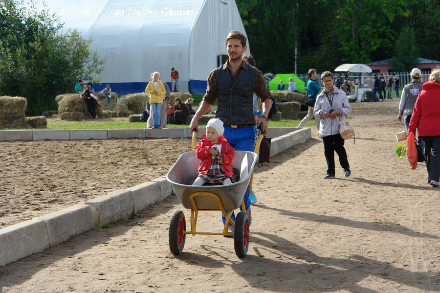 Human, People, Person, Seesaw, Tricycle, Vehicle