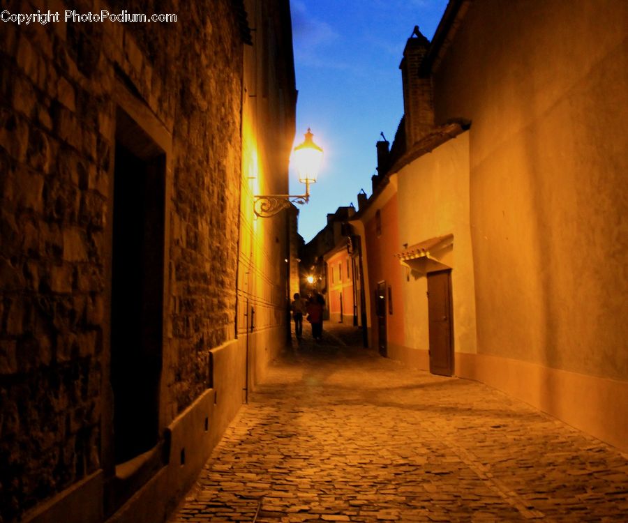 Cobblestone, Pavement, Walkway, Corridor, Arabesque Pattern, Fireplace, Hearth