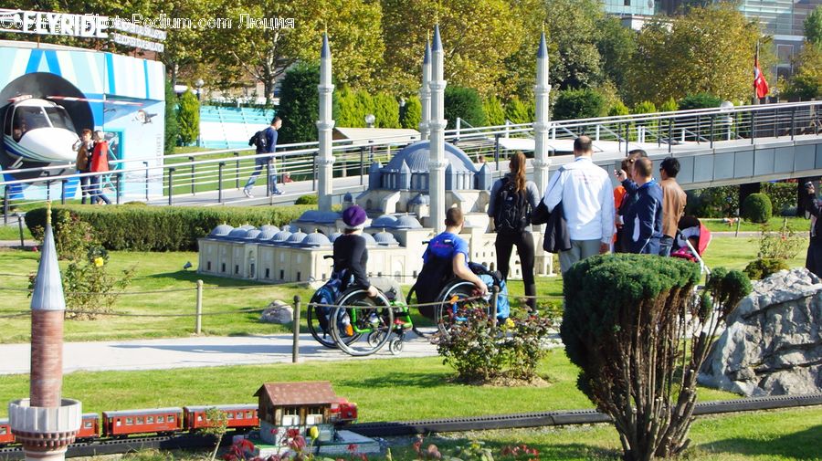 People, Person, Human, Bicycle, Bike, Vehicle, Monorail