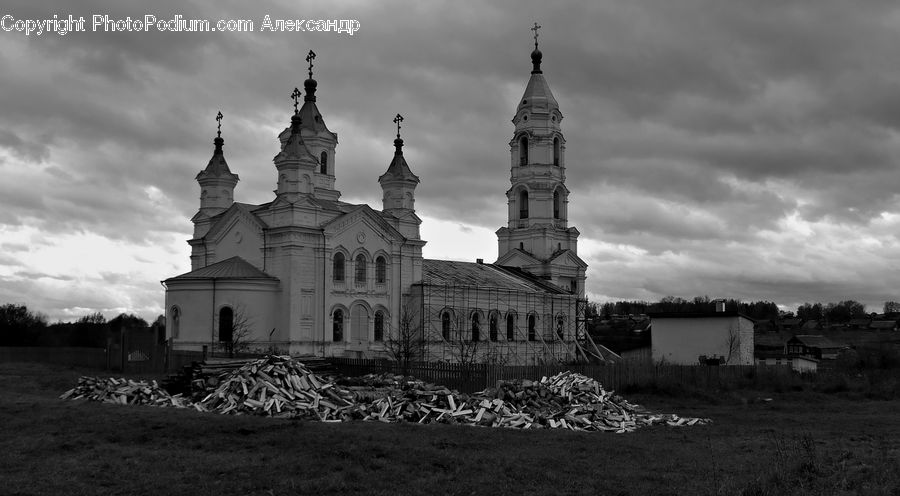 Architecture, Cathedral, Church, Worship, Factory, Rubble, Countryside