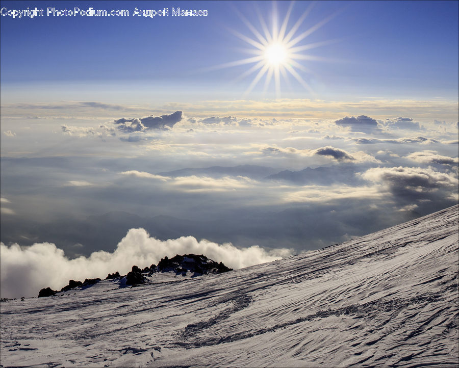 Azure Sky, Cloud, Outdoors, Sky, Landscape, Nature, Scenery