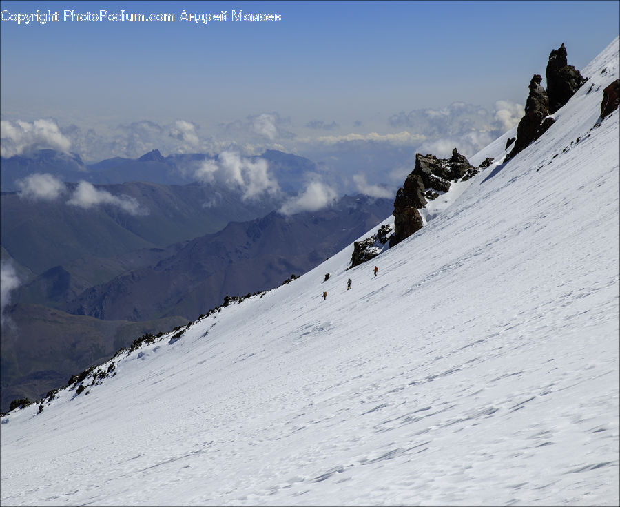 Alps, Crest, Mountain, Peak, Arctic, Glacier, Ice