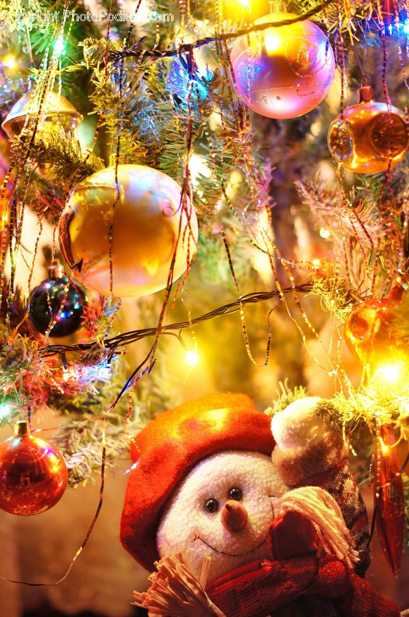Ornament, Teddy Bear, Toy, Lighting, Fractal, Carnival, Festival
