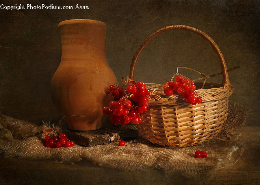 Basket, Accessories, Food, Flower, Flower Arrangement, Flower Bouquet