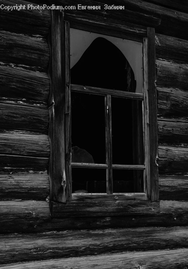 Chair, Furniture, Wood, Cabin, Hut, Rural, Shack