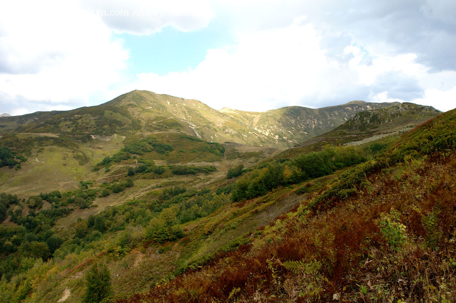 Countryside, Hill, Outdoors, Crest, Mountain, Peak, Field