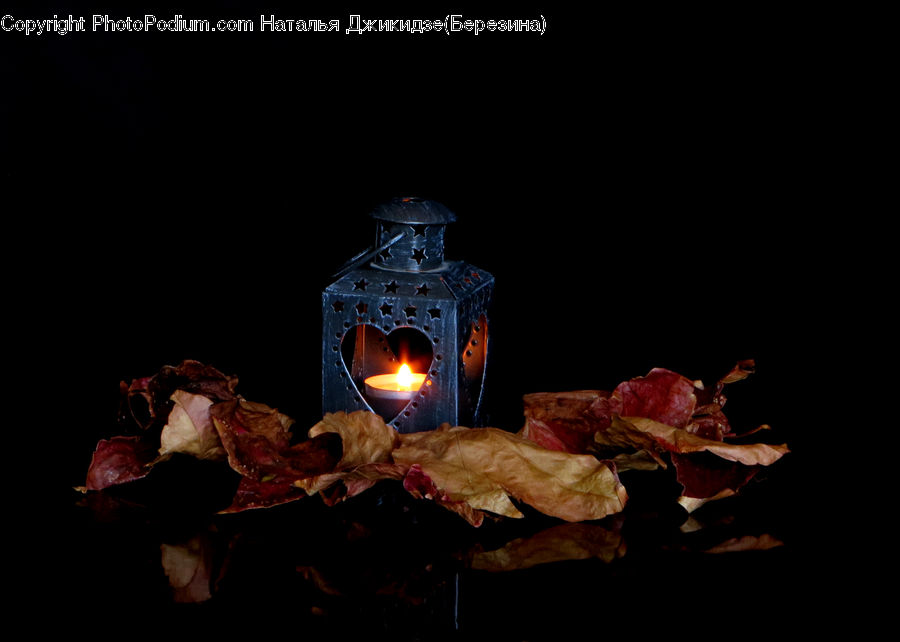 Fire, Flame, Lantern, Bacon, Food, Candle, Light