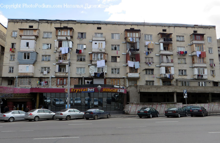 Apartment Building, Building, High Rise, Housing, City, Downtown, Metropolis