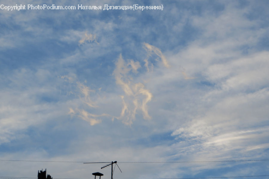 Azure Sky, Cloud, Outdoors, Sky, Cumulus