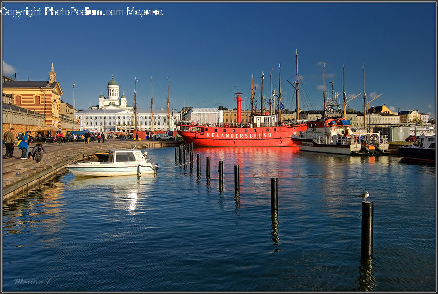 Harbor, Port, Waterfront, Dock, Landing, Marina, Pier