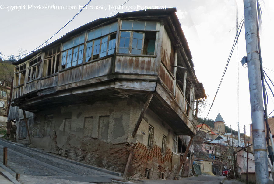 Alley, Alleyway, Road, Street, Town, Brick, Building