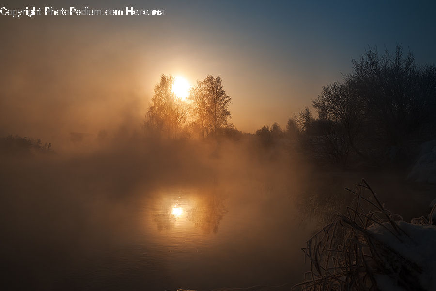 Flare, Light, Dawn, Dusk, Sky, Sunrise, Sunset