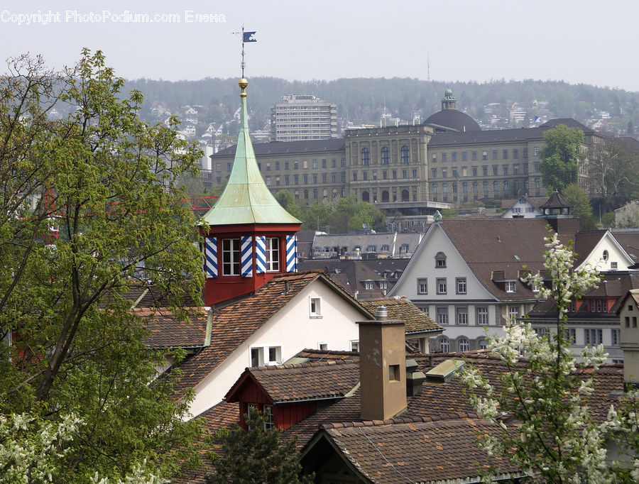 Architecture, Bell Tower, Clock Tower, Tower, Roof, Building, Cottage