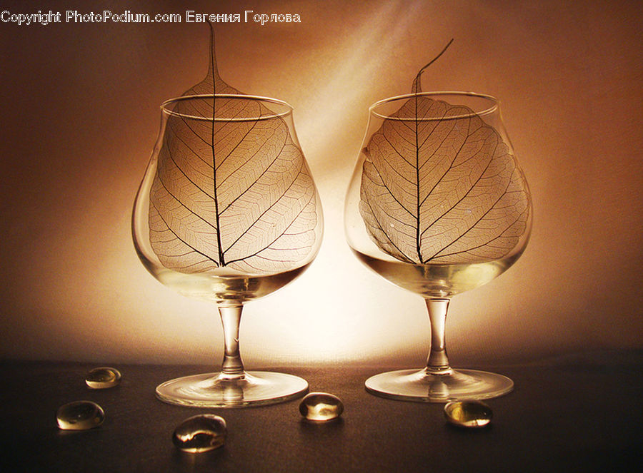 Glass, Goblet, Lamp