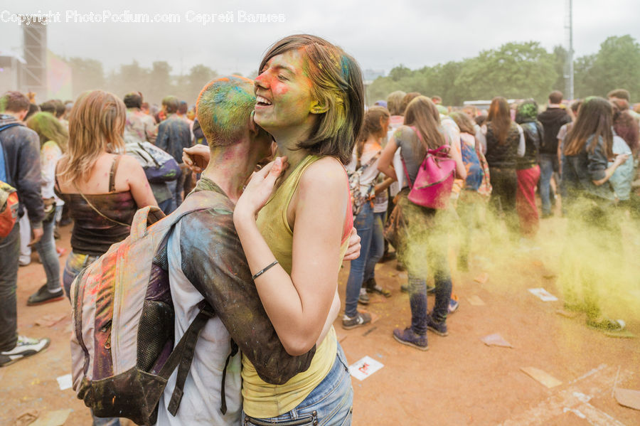 People, Person, Human, Costume, Hippie, Blonde, Female