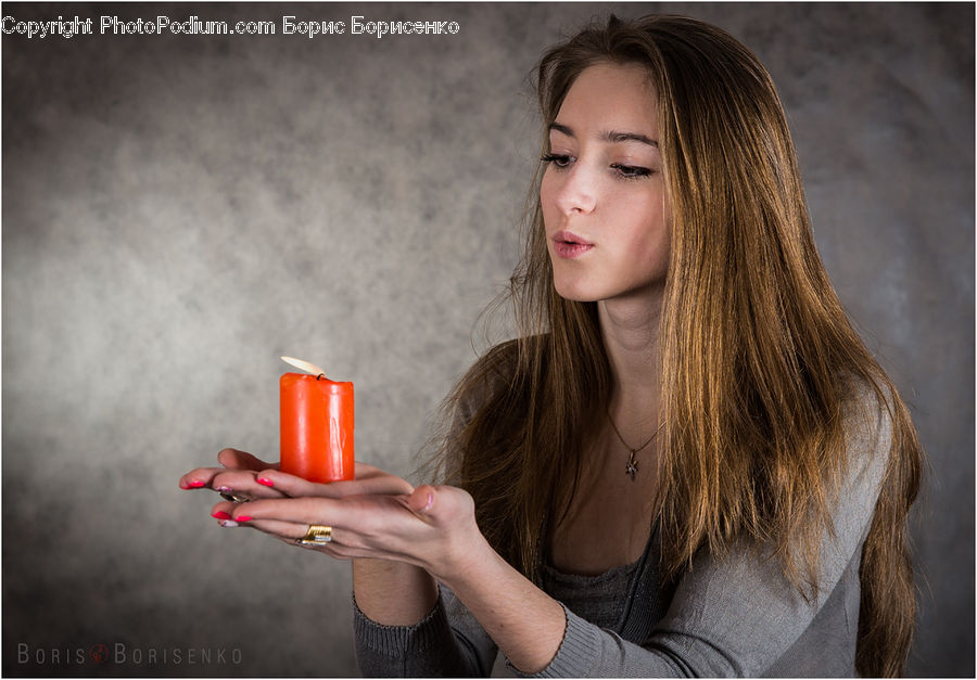 Human, People, Person, Candle, Female, Girl, Woman