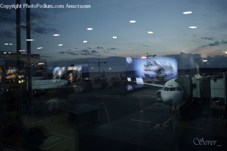 Aircraft, Airplane, Airport Terminal, Terminal, Bullet Train, Train, Vehicle