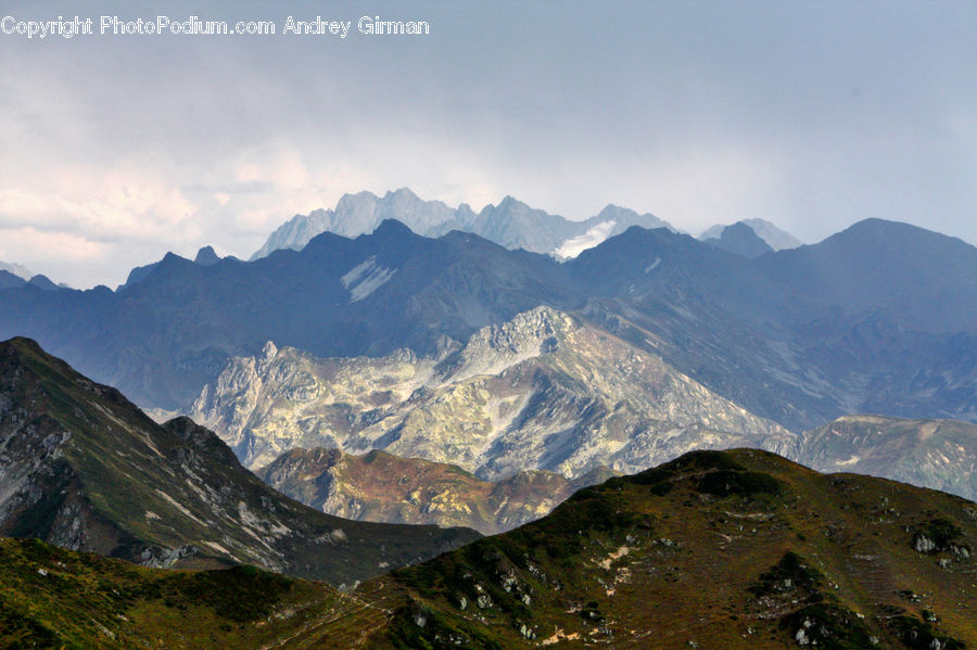 Crest, Mountain, Outdoors, Peak, Mountain Range, Alps, Landscape
