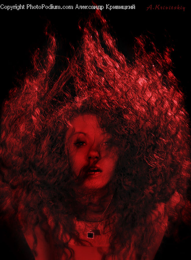 People, Person, Human, Fireworks, Night, Portrait