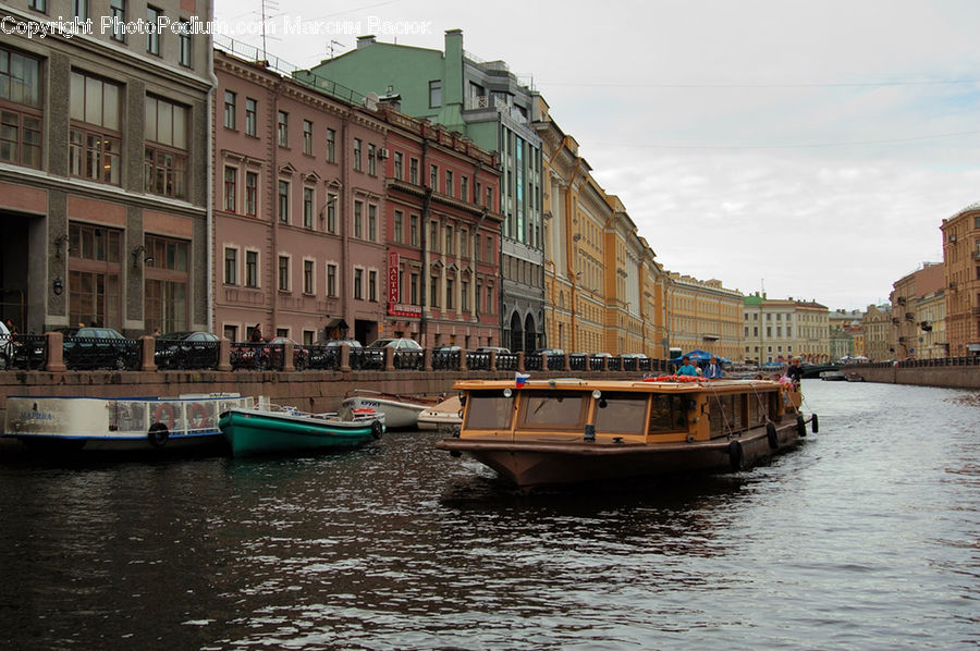 Boat, Watercraft, Canal, Outdoors, River, Water, Gondola