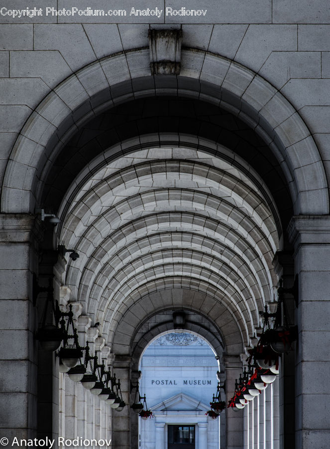 Arch, Aisle, Corridor, Architecture, Building