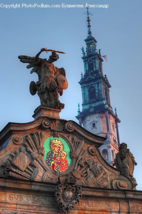 Art, Sculpture, Statue, Architecture, Bell Tower, Clock Tower, Tower