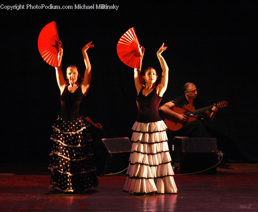 Dance, Dance Pose, Flamenco, Music, Performer, People, Person