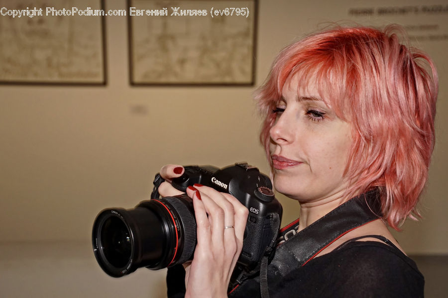 Human, People, Person, Camera, Electronics, Photographer, Blonde