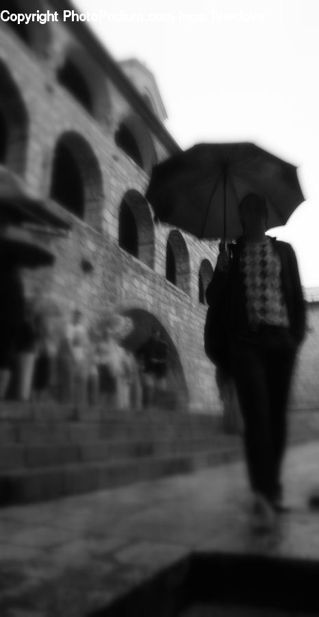 Umbrella, People, Person, Human
