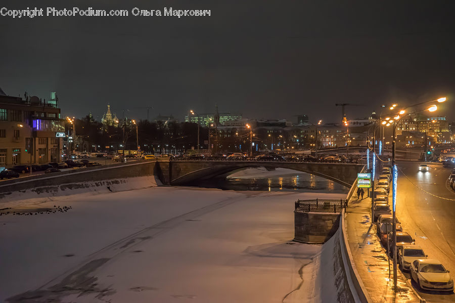 Train, Vehicle, Bridge, Boardwalk, Deck, Path, Sidewalk