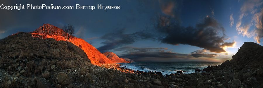 Eruption, Volcano, Outdoors, Sky, Azure Sky, Cloud, Mountain