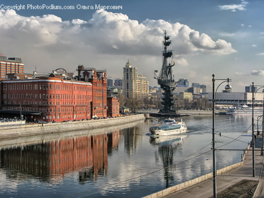 Harbor, Port, Waterfront, Boat, Watercraft, Canal, Outdoors