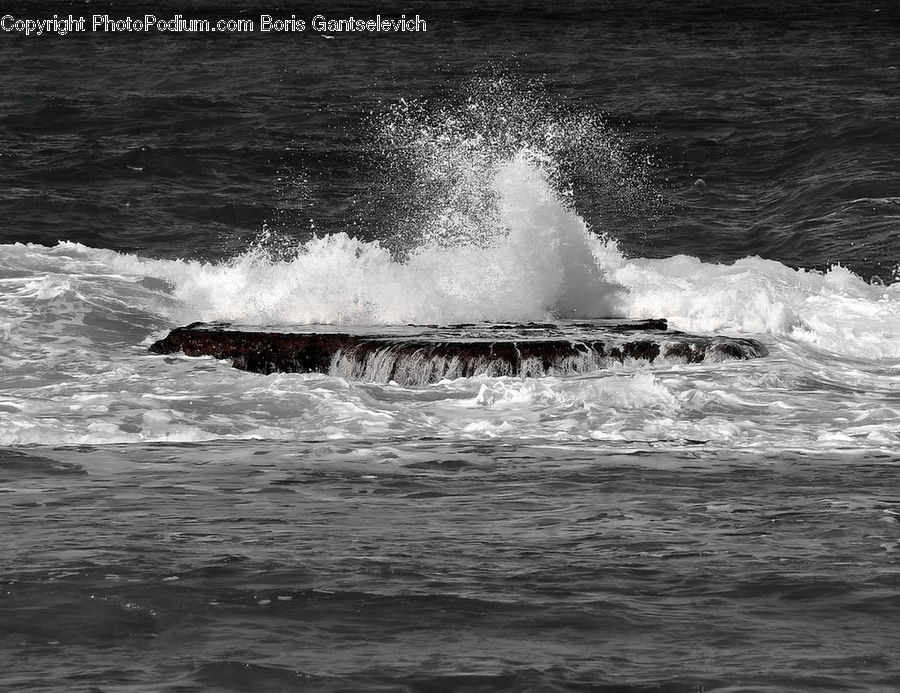 Outdoors, Sea, Sea Waves, Water, Ocean, Coast