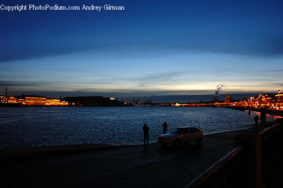 Dock, Port, Waterfront, Automobile, Car, Vehicle, Coast