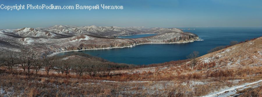 Lagoon, Lake, Outdoors, Water, Promontory, Coast, Sea