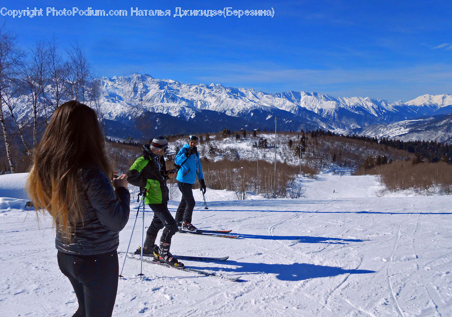 People, Person, Human, Piste, Skiing, Slide, Snow